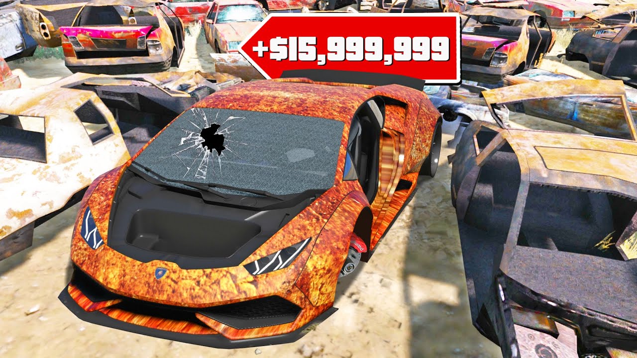 I Found An ABANDONED Lamborghini In A JUNKYARD In GTA 5 YouTube i-found-an-abandoned-lamborghini-in-a-junkyard-in-gta-5-youtube