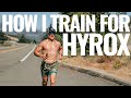 How i train for hyrox  raw footage