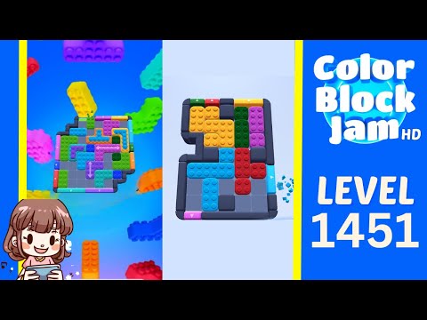 Color Block Jam Level 1451 Solution Walkthrough video preview