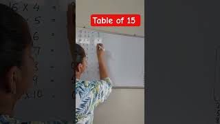 15 Table Shortcut Trick 🚀 | Maths Made Easy|15 का पहाड़ा बिना रटें 😲 | Smart Method