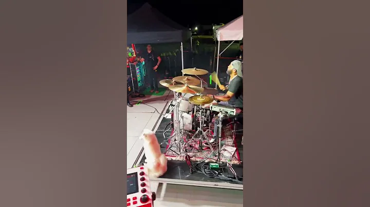 Jerome Flood drum solo with David Crowder