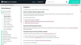New In Unity 6.5: Built-In Render Pipeline deprecation