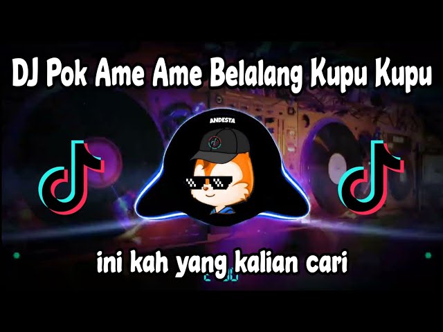 DJ Pok Ame Ame Belalang Kupu Kupu Remix - DJ Pok Amei Amei Belalang Kupu Kupu Tiktok Viral 2022🎶🎶 class=