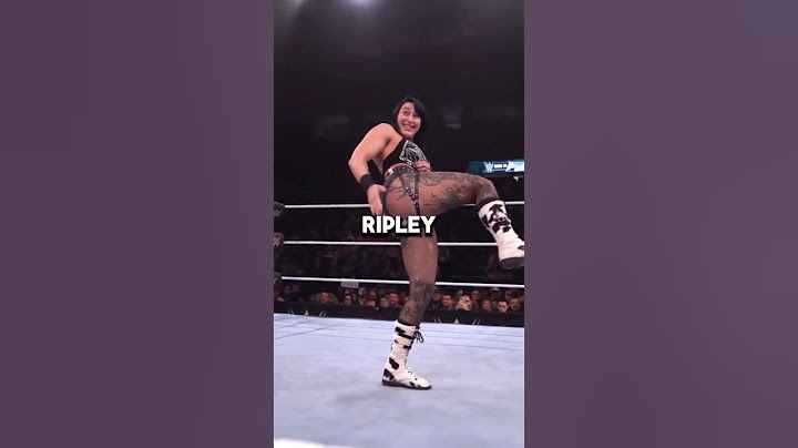 Queria RECIBIR el MOVIMIENTO de Rhea Ripley pero no fue así #wwe