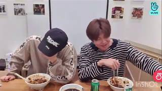 Namjoon and Jin Vlive 200524. Namjin laughing compilation