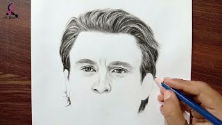 How to draw Captain America Part 3 | How to draw nose - ear Drawing