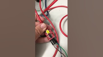 Successful serial communication with ESC code