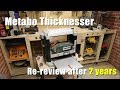 Metabo thicknesser dh330 rereview after 2 years of use