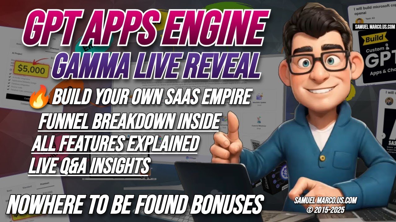 GPT Apps Engine Gamma WEBINAR + OTO  ✅  GPT Apps Engine Gamma Review ✅ GPT Apps Engine Gamma BUNDLE
