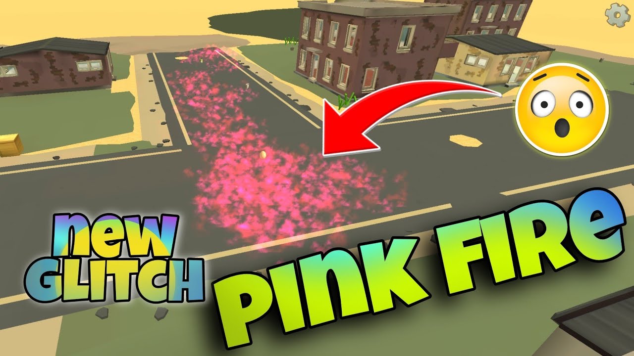 Chicken gun new glitch pink fire 🔥/ chicken gun glitch