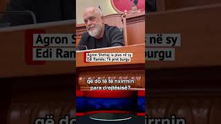 Agron Shehaj fundos Edi Ramën, ia plas në sy: Të doli boja, të pret burgu
