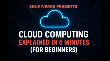 Cloud Computing Explained in 5 Minutes ☁️ (For Beginners)