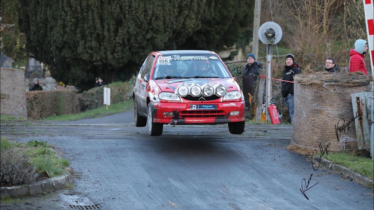 ES8 Rallye de la cote fleurie 2024 GRIEU MARIE SAXO N2 N156