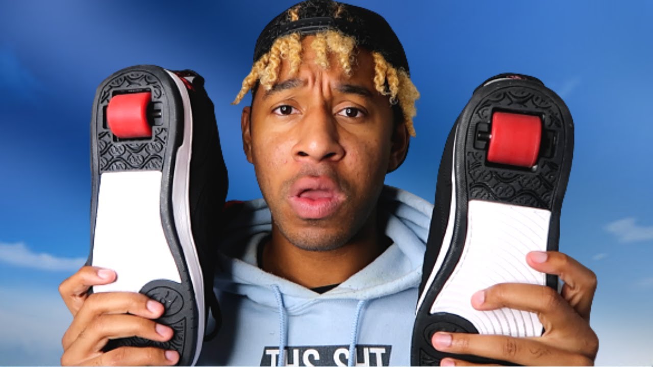 HEELY'S SKATE SHOES UNBOXING & SETUP