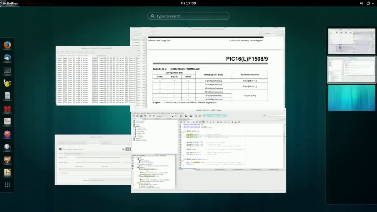 PIC microcontroller tutorial #6 USART - YouTube