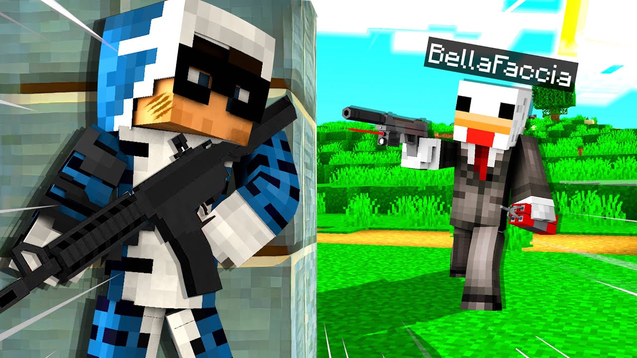 BATTAGLIA CON LE ARMI - KENDAL VS BELLAFACCIA SU MINECRAFT