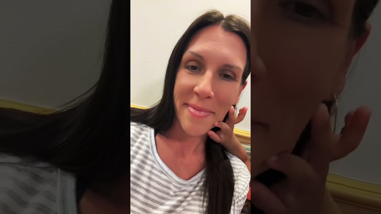 Woman Confesses To Being Obsessed Confession Obsession Stripedshirt Childshand