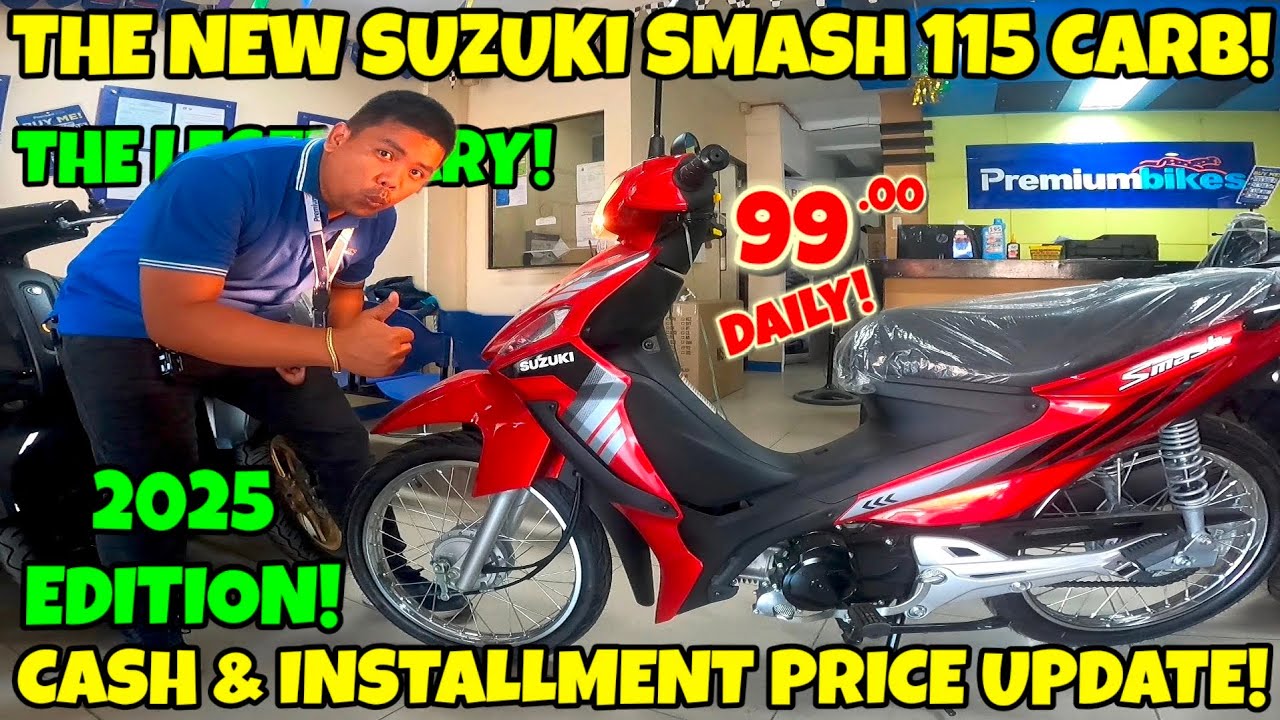 2025 ALL NEW SUZUKI SMASH 115 | CASH AND INSTALLMENT PRICE UPDATE