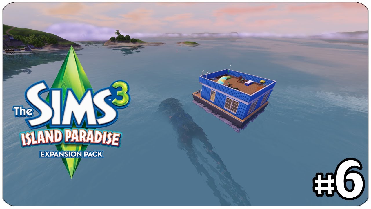 Let's play\ The Sims 3 Райский острова #6 Кракен!