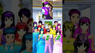Rumi dan Jinu versi Kuromi di tren ini #sakuraschoolsimulator #kpopdemonhunters #rumi #sanrio #jinu