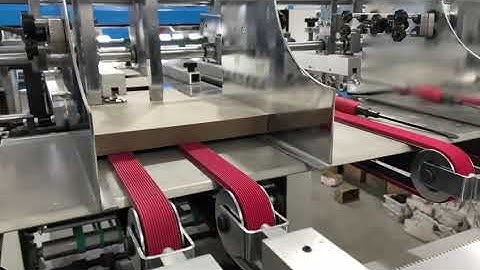 Rigid box cardboard V grooving machine