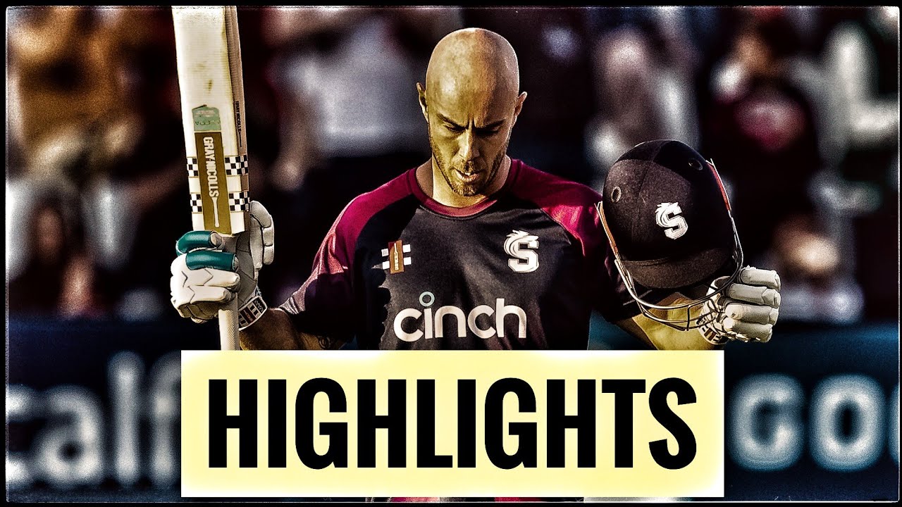 Chris lynn batting in t20 blast||HIGHLIGHTS