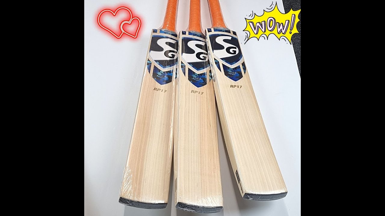 Sg Bat Rp17 SG RISHABH PANT RP17 PLAYERS CRICKET BAT REVIEW - YouTube