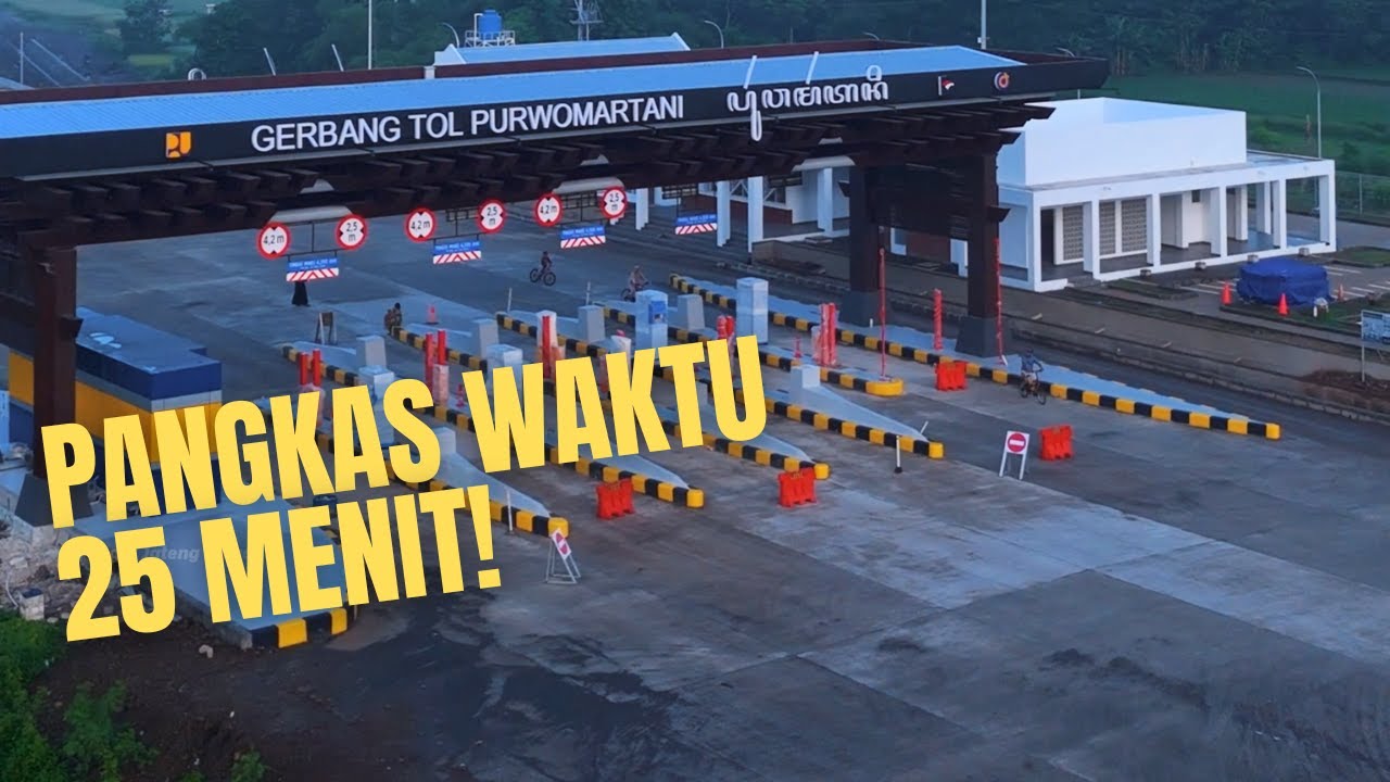 Tinggal Menghitung Hari, GERBANG TOL PERTAMA Di JOGJA akan DIBUKA‼️ Begini Kondisinya Sekarang