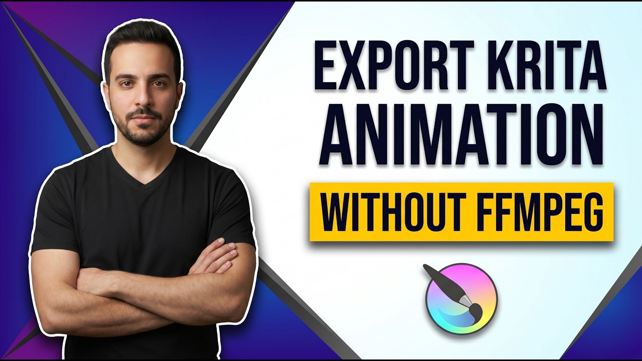 How To Export Krita Animation Without FFmpeg (Easy Guide) - YouTube