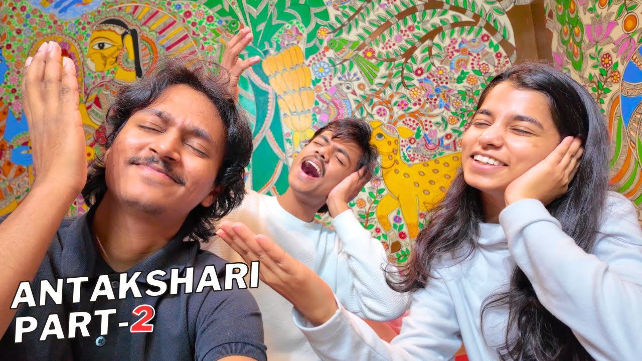 Antakshari Challenge PART-2 🤩 - MAITHILI VS RISHAV VS AYACHI - Rishav Vlogs