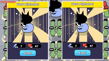 Merge Alphabet 2D Fusion Fight🔥🔥Game Level 1 - 11🔥🔥Alpabet Fusion Fight🔥🔥Merge Alphabet Max Level🔥🔥🔥