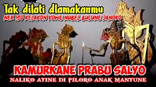 Lakon sakral penuh makna, Sumpahe wong tuwo bakal ndilati dlamakan sikile anake