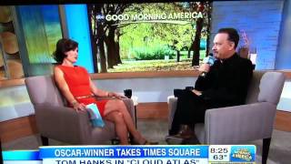 Tom Hanks Drops the F-Bomb on Good Morning America