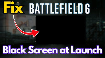 Oplossing voor zwart scherm bij lancering in Battlefield 6