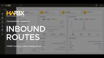 HAPBX: Master Inbound Routes Setup (Default vs DID Range Routing)| HAPBX - Business Voip & Cloud Pbx