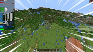 128GB RAM Minecraft and 64 CHUNKS Render Distance
