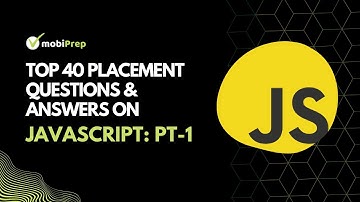Top 40 JavaScript MCQ