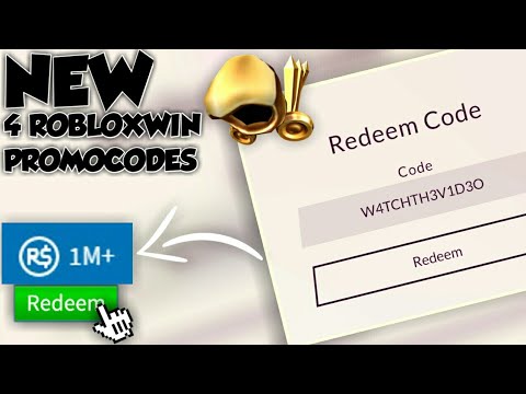 New 4 Codes On Robloxwin Free Robux May 2020 Robloxwin Youtube - robloxwin promo codes