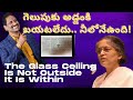 మీ ఎదుగుదలకు అడ్డం మీరేనా? I Glass Ceiling Myth Busted | Success Secrets I  Telugu I Prasad insights