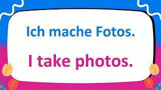 Learn 300+ Basic German Sentences for Daily Conversations | Travel, Cafe, Home, etc.