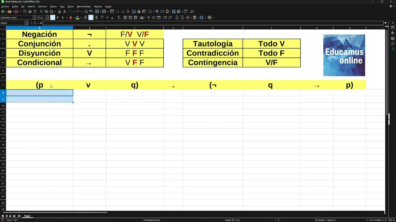 Cómo resolver tablas de verdad - IPC Intensivo UBA XXI (Perot)