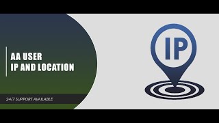 JOOMLA MODULE : AA USER IP AND LOCATION