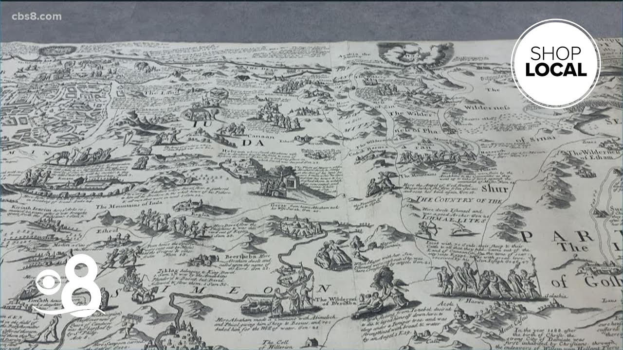 Shop Local: Barry Ruderman’s Antique Maps - YouTube