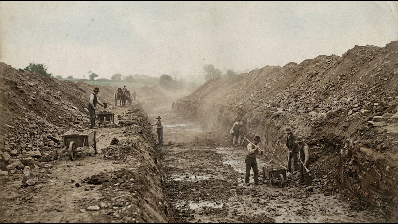How America Built the Erie Canal Before Machines Existed-