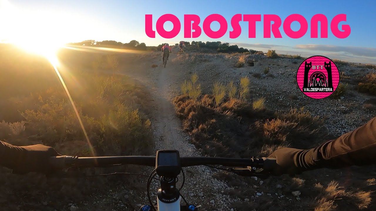 Sendas en Zaragoza... LOBOSTRONG con BTT VALDESPARTERA 