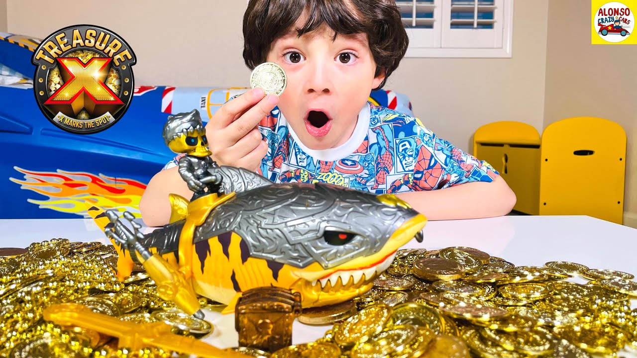 My amazing Treasure X Sunken Gold Sharks Treasure - YouTube
