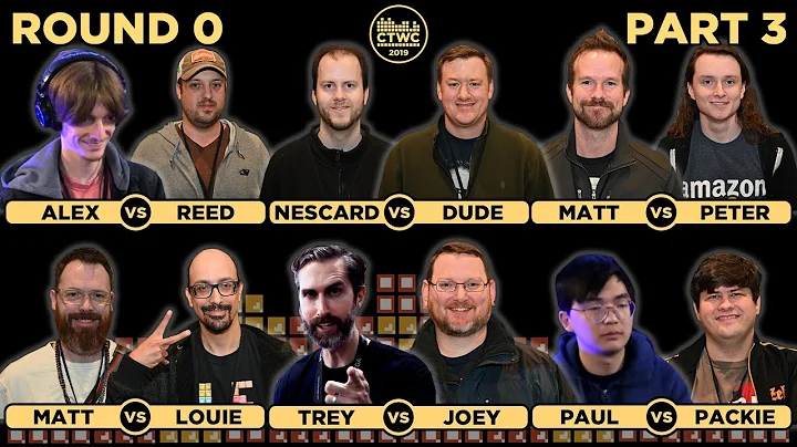 2019 CTWC Classic Tetris Rd. 0 - Part 3 w Trey vs. Joey