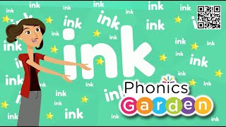 INK | Word Family Jazz | Rhyming Words | Phonics Garden Ink Word Family Phonics