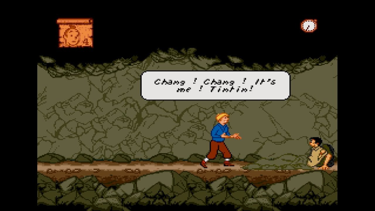 Jeu Sega Game Gear Tintin Au Tibet