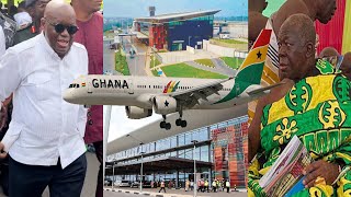 Wow, Nana Addo & Otumfuo tour Kumasi Premper International Airport